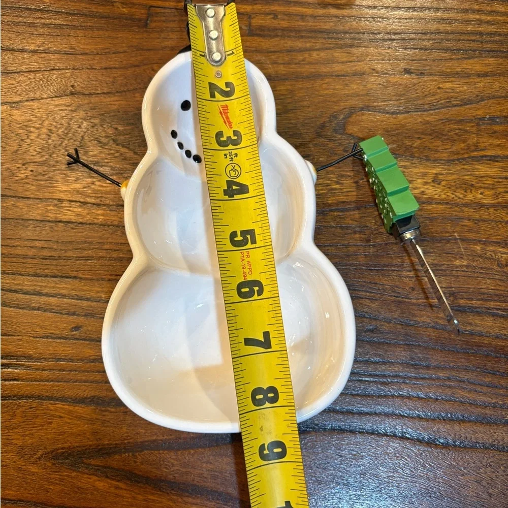 ☃️Snowman Dip Bowl & Spreader Set